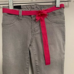 Girls Hot Pink Flower Power Belt